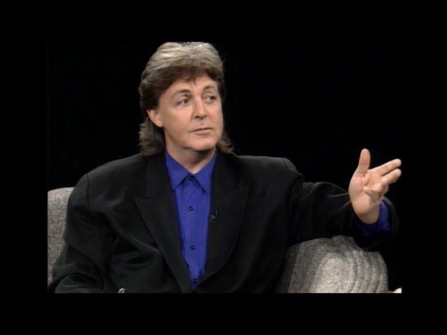 Paul McCartney Interviewed on Charlie Rose (October 23rd, 1991, Restored)