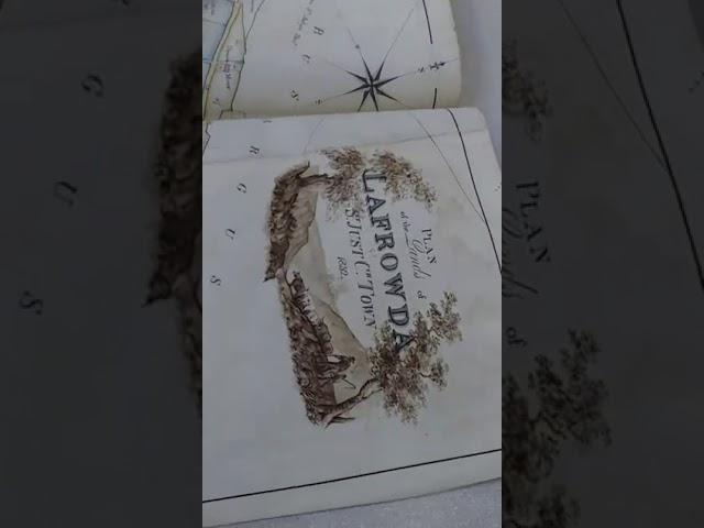 Beautiful historic Cornish survey book