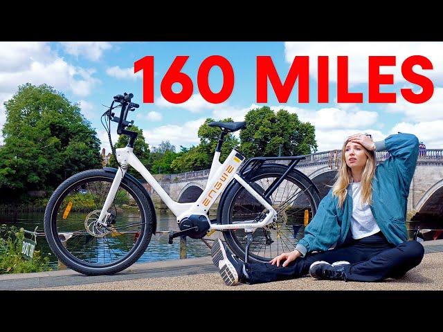 160 mile ebike journey on a SINGLE charge - will I make it?!