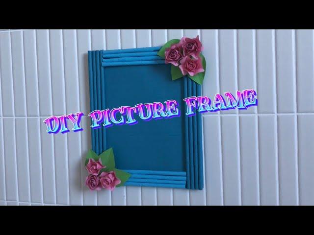 HOW TO MAKE DIY PICTURE FRAME | PAPER CRAFT