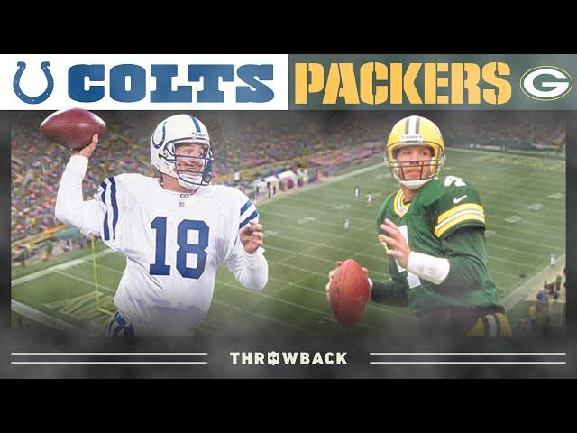 Peyton & Favre Battling in the Cold! (Colts vs. Packers 2000, Week 12)