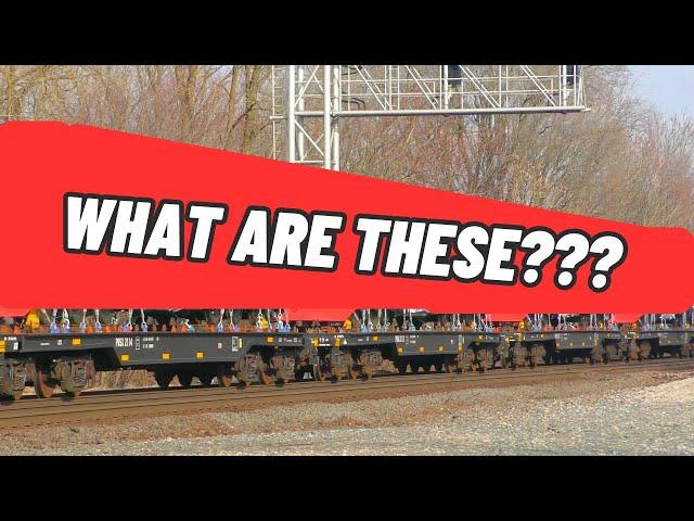 What kind of locomotives are these??? What country are they going to??? Why are they on flat cars???