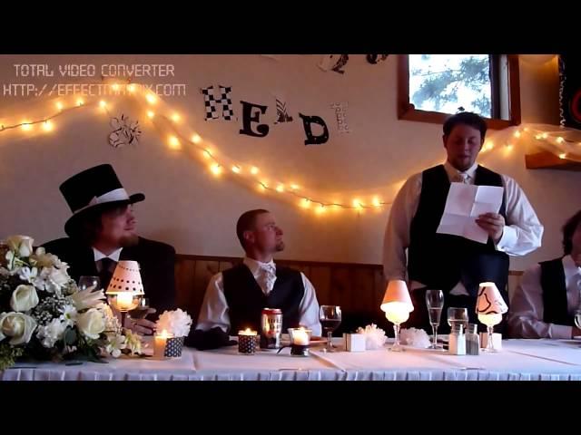 Mike's speech at Rob and Heidi's Wedding