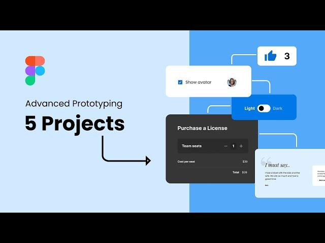 Figma Variables & Advanced Prototyping - Crash Course