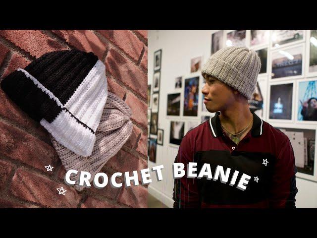 CROCHET BEANIE | diy ribbed beanie ~ EASY!