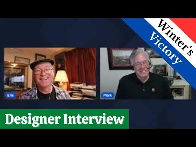 "Winter's Victory" Designer Interview- Mark Hinkle