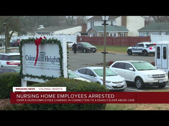 Police swarm Colonial Heights nursing home, arrest employees after patient death