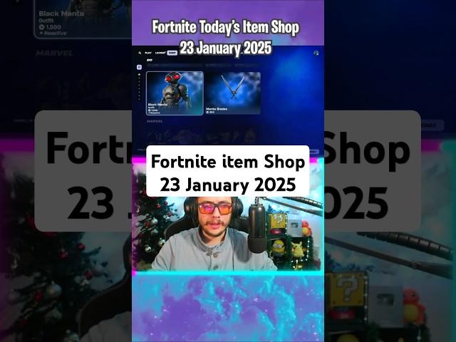 Fortnite item Shop Update Today 23th of January 2025 (22th of January 2025 for USA) #fortnite