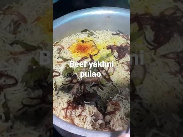 Beef yakhni pulao #shorts #syeda Ayesha