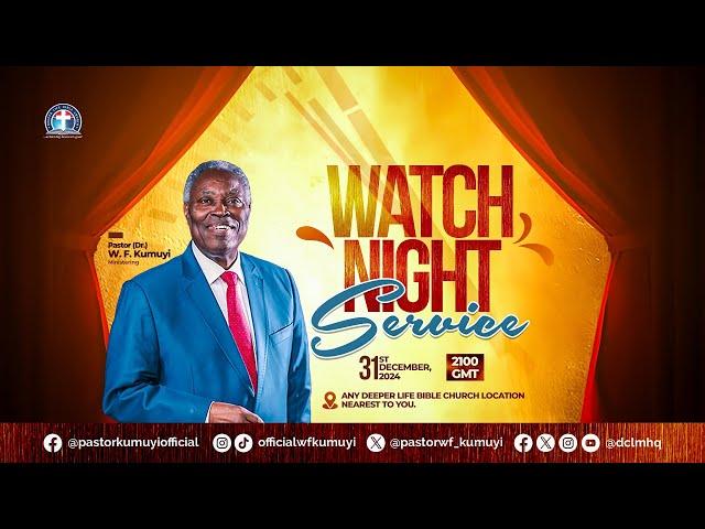 Faith and Faithfulness for Higher Grounds || Watch Night Service || Dec. 31, 2024