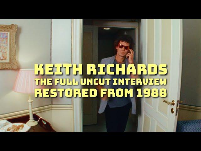 Keith Richards – The Interview You’ve Never Seen Before – Restored From 1988