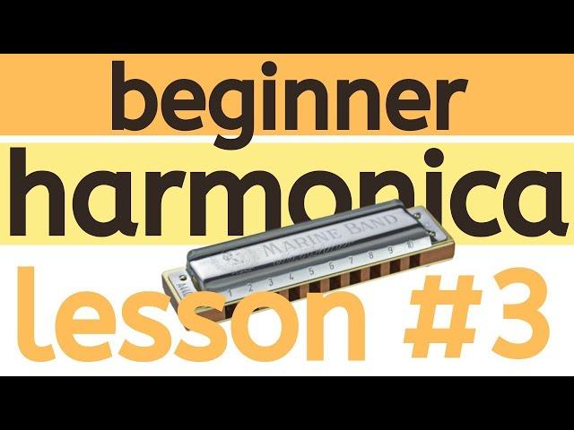 Beginner Harmonica Lesson 3 - Clean Single Notes