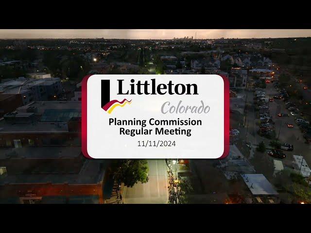 Planning Commission Meeting - 11/11/2024