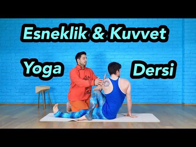 Esneklik ve Kuvvet Yoga Dersi (Her Seviyeye Uygun)