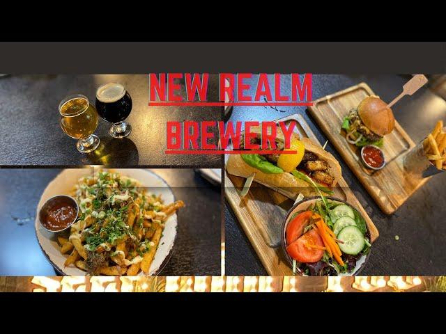 New Realm Brewery | Virginia Beach Virginia | Best Outdoor Restaurant.