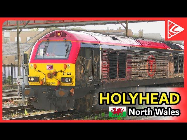 Trains at Holyhead (Caergybi) 13/06/2024