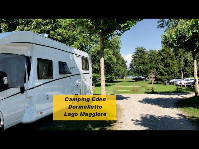 Camping Eden, Dormelletto - Lago Maggiore (Italien)