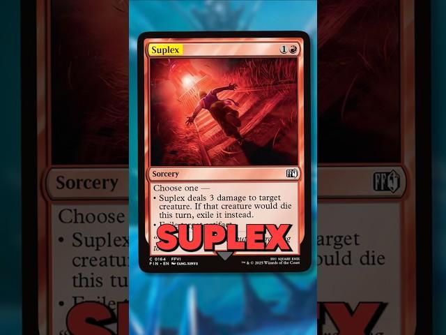SUPLEX THE TRAIN?! #shorts #mtg #finalfantasy #mtgcommander