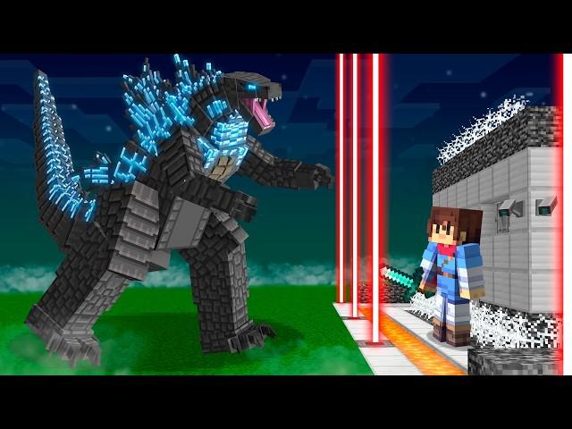 Godzilla vs Security House in Minecraft