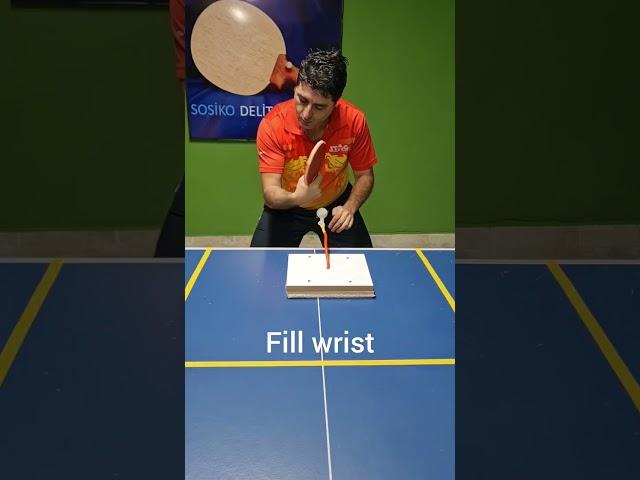 Advanced Backhand TopSpin #shorts #shortsvideo #shortsyoutube #tricks #howto #howtomake