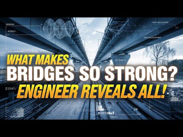 What Makes Bridges so Strong? - (Structural Engineer Explains)