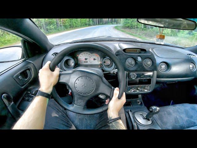 2001 Mitsubishi Eclipse 2.4 AT - POV TEST DRIVE