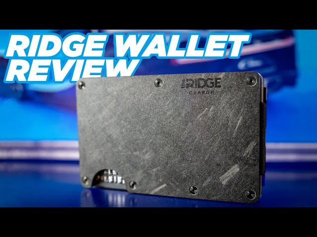 The Ridge Slim Wallet Review - RFID Blocking Wallet in Forged Carbon