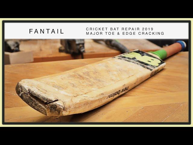 Cricket Bat Repair 2019  - Major Toe & Edge Cracking