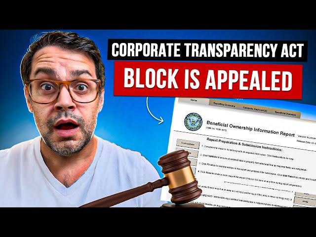 Corporate Transparency Block is Appealed!