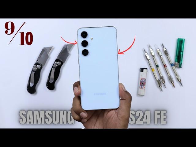 Samsung S24 FE Durability Test & IP 68 Water Test - SHOCKING  !