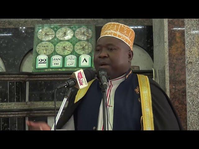 KHUTBA YA IJUMAA LEO MASJID MTORO : UMUHIMU NA FAIDA YA KUFICHA SIRI. SHEKH OTHMAN KHAMIS .