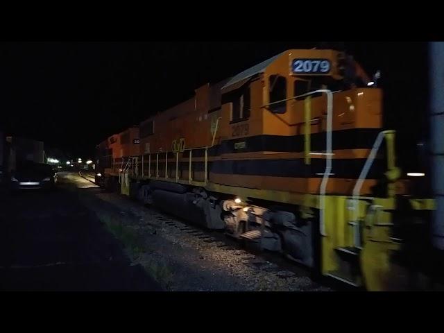 CAROLINA& PIEDMONT ROLLS THROUGH FOUNTAIN INN JUST AFTER MIDNIGHT#