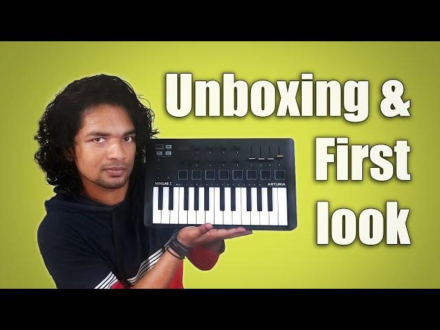 Arturia Minilab 3 (black), Unboxing and First Impression