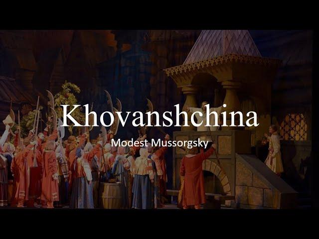 Modest Mussorgsky - Khovanshchina (Gergiev, Mariinsky Theatre, 2012) - Subtitles