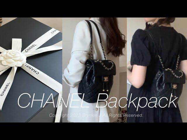 𝙃𝙖𝙪𝙡 | Unboxing the Chanel Urban Spirit Backpack Caviar & 5 Outfit Ideas