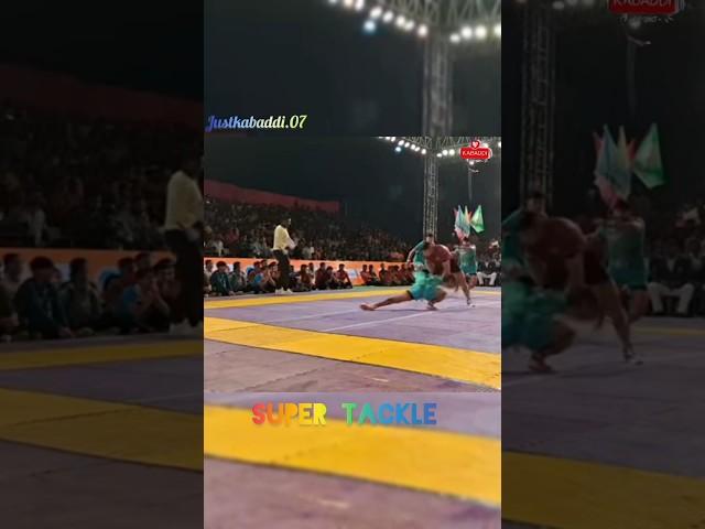 SUPER TACKLE #kabaddishort #49th Junior National kabaddi championship SAI vs Rajasthan. #trending