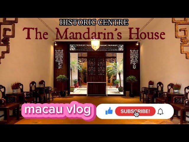 Mandarin house | Historic centre of macau | @macauvlog #unescoworldheritage #mandarin #house #macau