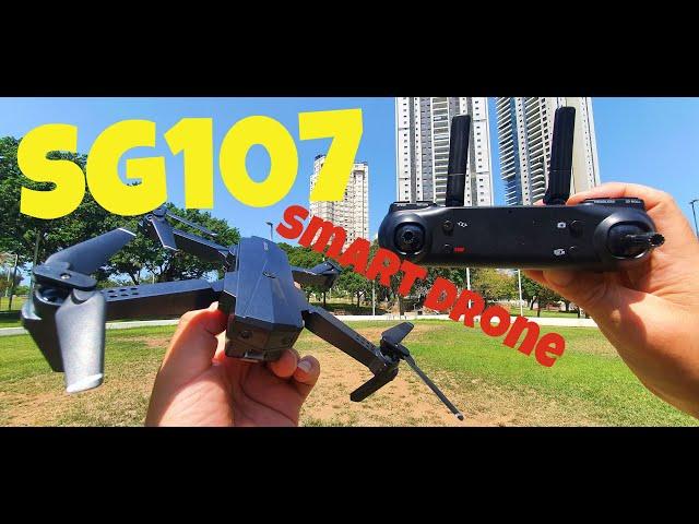 SG107 Smart Drone | Unboxing & Flight | Under $30 Dollars