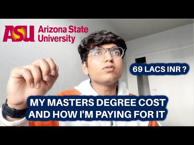 MASTERS IN COMPUTER SCIENCE (TUITION & LIVING) COST AT ARIZONA STATE UNIVERSITY | HOW I'M PAYING IT