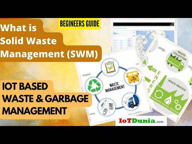 What is Solid waste management (SWM)? IoT-based Garbage Management - Smart waste |  | IoTDunia #swm