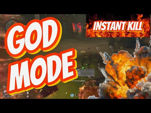 NUEVO  GLITCH GOD MODE FUEGO Instant Dead BO6 ZOMBIES GLITCH