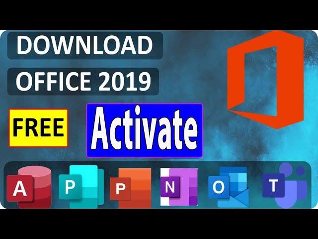 How to Download Microsoft Office 2019 for  Windows 10/11 And Free Activate |