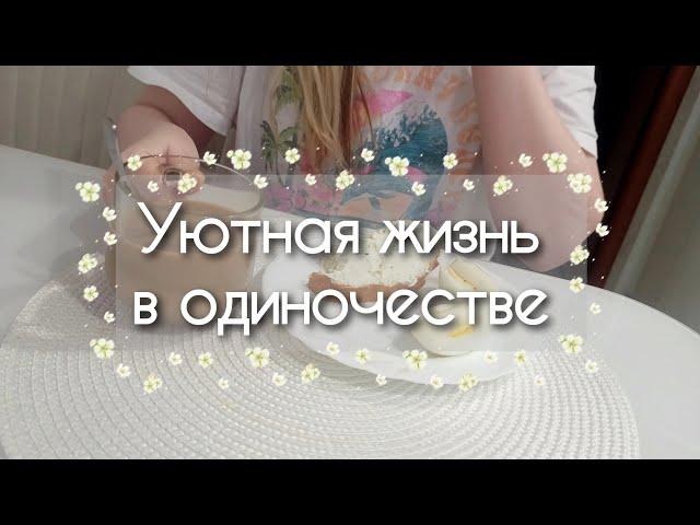 Уютная рутина болеющего офисного работника / Silent vlog