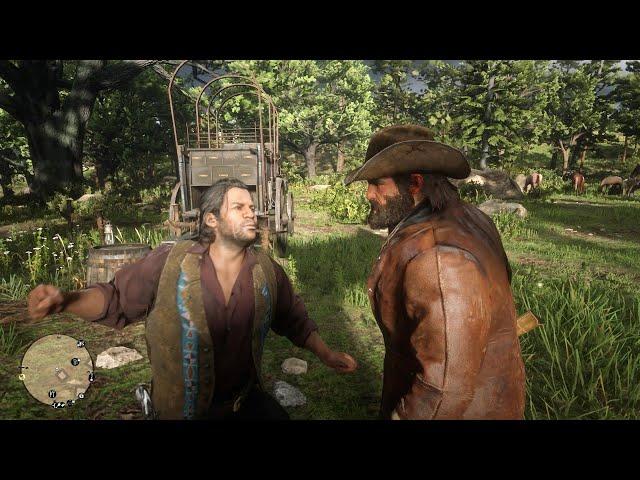 Charles punches Bill (Cut camp encounter)