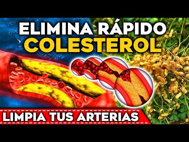 REMEDIO NATURAL para ELIMINAR y BAJAR el COLESTEROL RÁPIDO y DESTAPAR ARTERIAS OBSTRUIDAS