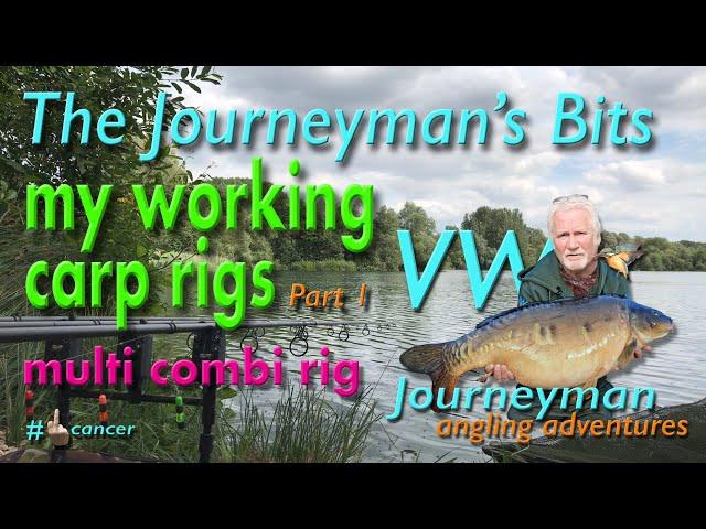 The Journeyman's Bits - Carp Rigs Part 1 - Multi Combi Rig #fishingtips