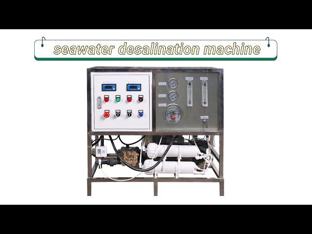 60LPH seawater desalination system