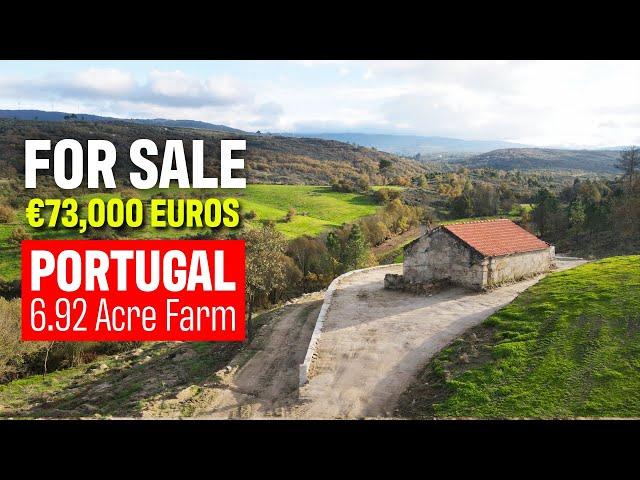 Portugal Farm Paradise for Sale! 2 Stone Houses, Stunning Views & Renovation Ready 