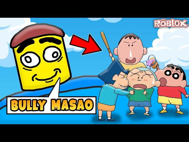 Shinchan kazama bochan bullying masao  | roblox silly simon says | shinchan roblox | funny game 