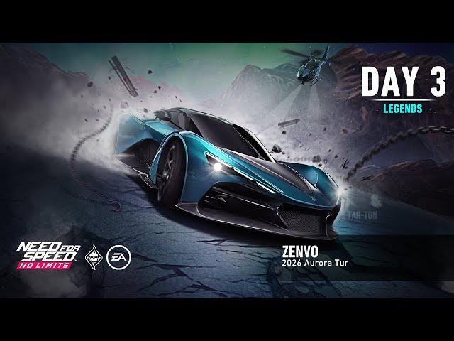 Need For Speed: No Limits | 2026 Zenvo Aurora Tur (Unchained - Day 3 | Legends)